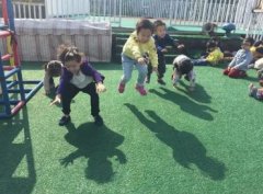幼儿园体能课活动教案：青蛙跳跳